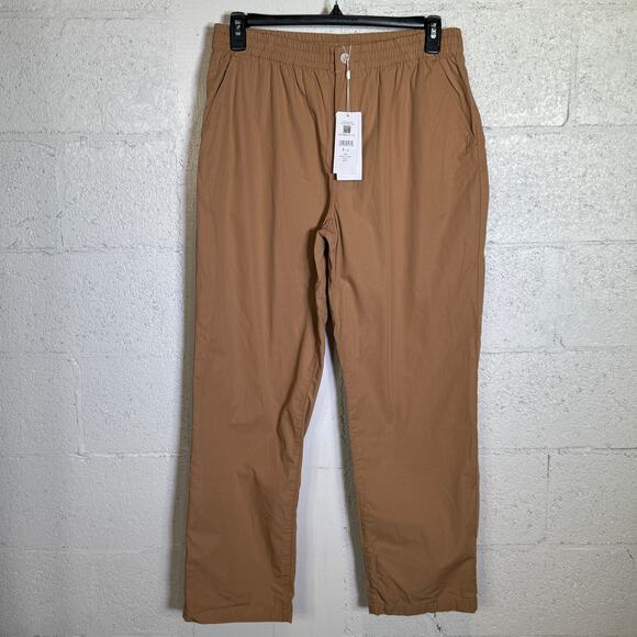 Lacoste Mens Relaxed Fit Track Pants IT5 beige Large $150 - Picture 1 of 8